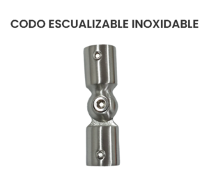 Codo Escualizable de Acero Inoxidable