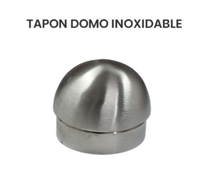 Tapon Domo Acero Inoxidable